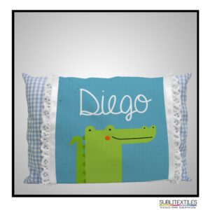 Almohaditas para Bebé para Sublimar | Cojines Personalizables en Colores Rosa y Azul
