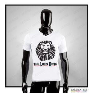 Camiseta-Playera Sublimable Hombre Mod. Corte Único