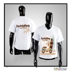 Camiseta Dry Fit para Hombre 100% Poliéster | Ideal para Sublimar y Deporte