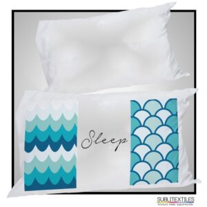 Funda de Almohada Blanca para Sublimación | Personalizable Total y Doble Cara