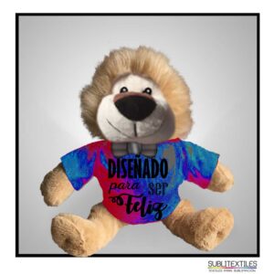León de peluche Personalizable con camisetita