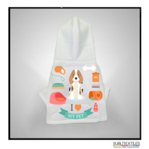 Sudadera Premium 100% Poliéster para Mascota | Ideal para Sublimación