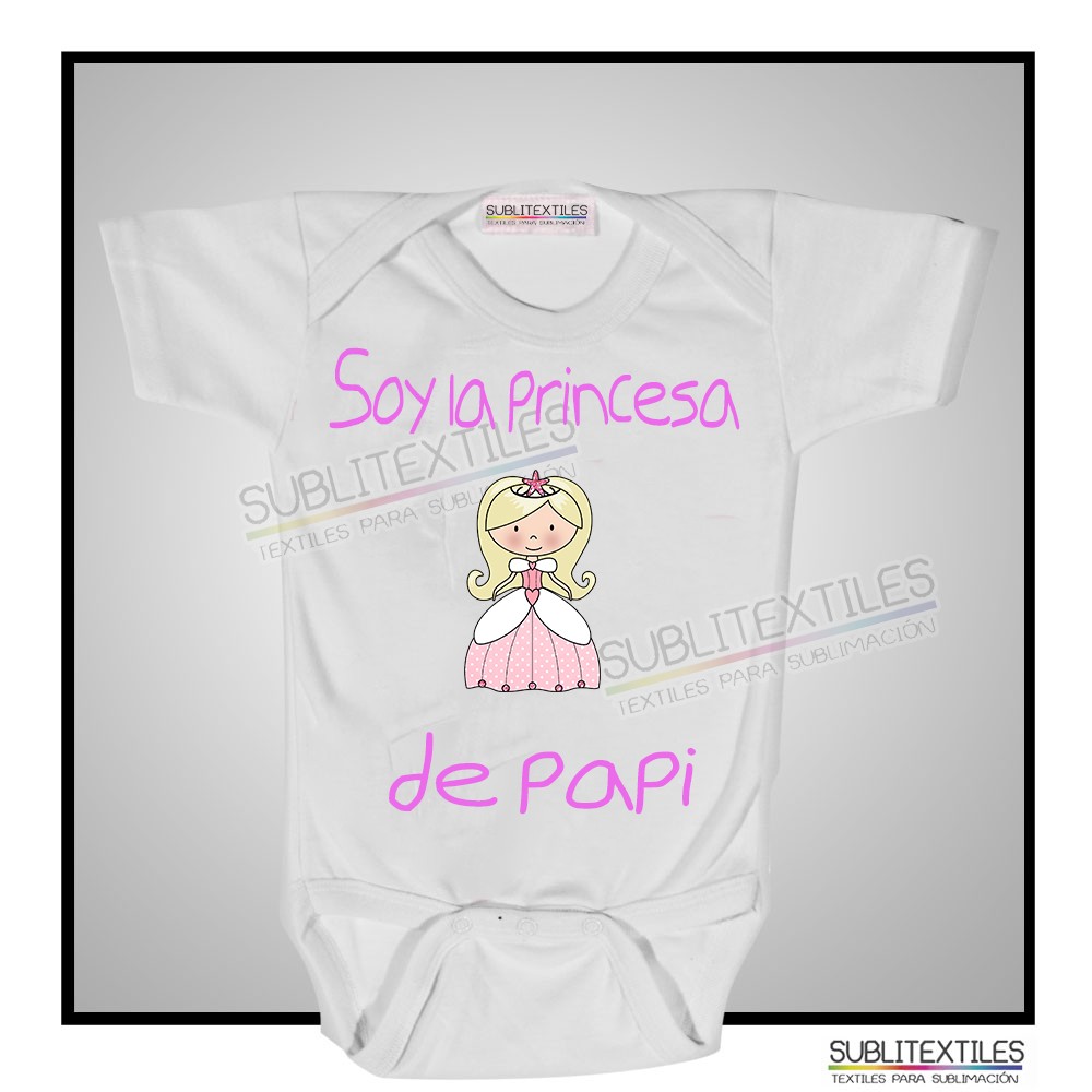 Pañalero Blanco de Poliéster para Sublimar | Body de Bebé Personalizable - Image 5