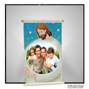 Pergamino de Tela Sublimable Navideño