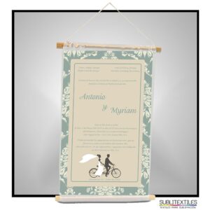 Pergamino de Tela Premium para Sublimar - Personaliza Diplomas y Regalos