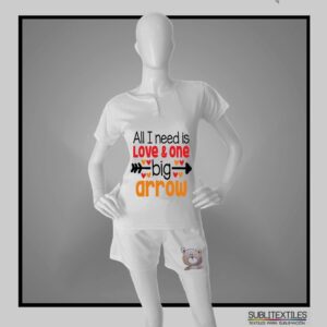 Short de Pijama para Dama | 100% Sublimable y Personalizable