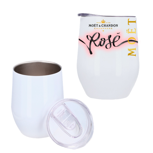 Vaso Sublimable de Vino en Acero Inoxidable